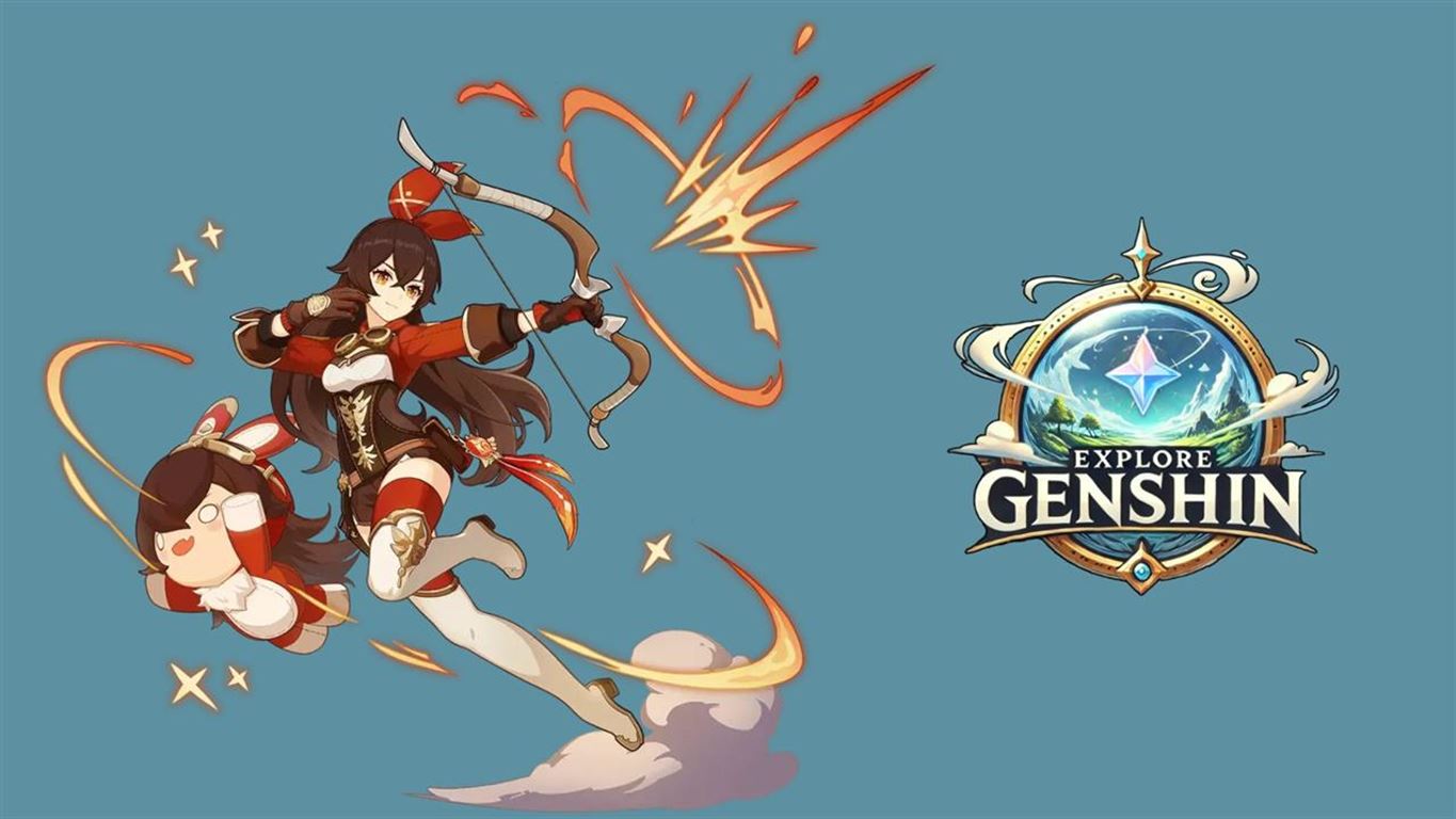 Amber genshin impact character - the outrider of mondstadt